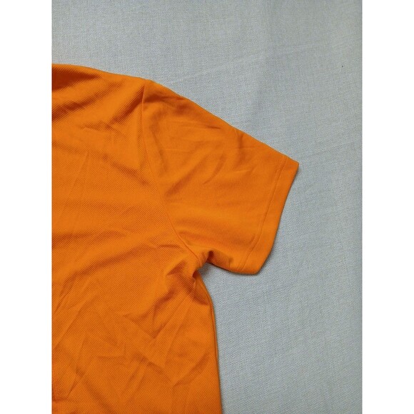 Puma Sport Lifestyle Men’s Orange Short Sleeve Golf Polo Shirt Size Large - Picture 11 of 13